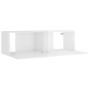 TV furniture set 8 pieces glossy white plywood by vidaXL, TV Furniture - Ref: Foro24-3114242, Price: 445,55 €, Discount: %