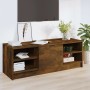 Mueble de TV madera contrachapada roble ahumado 102x35,5x36,5cm de vidaXL, Muebles TV - Ref: Foro24-817084, Precio: 53,99 €, ...