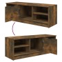 Mueble de TV madera contrachapada roble ahumado 102x35,5x36,5cm de vidaXL, Muebles TV - Ref: Foro24-817084, Precio: 53,99 €, ...