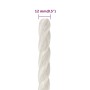 White polypropylene work rope 12 mm 25 m by vidaXL, Ropes and metal cords - Ref: Foro24-153055, Price: 17,23 €, Discount: %