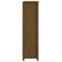 Solid honey brown pine wood shelf 50 x 35 x 125.5 cm by vidaXL, Bookcases and shelves - Ref: Foro24-821712, Price: 86,13 €, D...