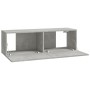 Muebles de TV 4 piezas gris hormigón 100x30x30 cm de vidaXL, Muebles TV - Ref: Foro24-3114193, Precio: 203,72 €, Descuento: %