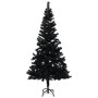 Árbol de Navidad preiluminado con luces y bolas negro 180 cm de vidaXL, Arboles de navidad - Ref: Foro24-3077504, Precio: 61,...