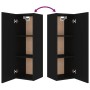 Black plywood 4-piece TV furniture set by vidaXL, TV Furniture - Ref: Foro24-3114199, Price: 158,28 €, Discount: %