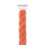 Cuerda de trabajo polipropileno naranja 14 mm 25 m de vidaXL, Sogas y cuerdas metálicas - Ref: Foro24-152943, Precio: 23,99 €...