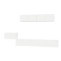 Set de muebles para TV 5 piezas madera contrachapada blanco de vidaXL, Muebles TV - Ref: Foro24-3114430, Precio: 239,99 €, De...