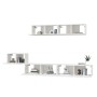 Set de muebles para TV 5 piezas madera contrachapada blanco de vidaXL, Muebles TV - Ref: Foro24-3114430, Precio: 239,99 €, De...