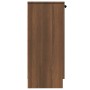 Aparadores 2 uds madera contrachapada roble marrón 30x30x70 cm de vidaXL, Aparadores - Ref: Foro24-817011, Precio: 68,46 €, D...