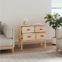 Solid pine wood console table 90x40x78 cm by vidaXL, Sideboards - Ref: Foro24-821739, Price: 115,98 €, Discount: %