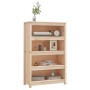 Estantería madera maciza de pino 80x35x126 cm de vidaXL, Librerías y estanterías - Ref: Foro24-821684, Precio: 115,45 €, Desc...