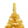 Árbol de Navidad preiluminado con luces y bolas dorado 150 cm de vidaXL, Arboles de navidad - Ref: Foro24-3077518, Precio: 62...