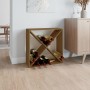 Botellero madera maciza de pino marrón miel 62x25x62 cm de vidaXL, Armarios para vino y licores - Ref: Foro24-821762, Precio:...