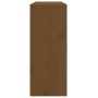 Solid pine wood wine rack in honey brown color, 62x25x62 cm by vidaXL, Wine and liquor cabinets - Ref: Foro24-821762, Price: ...