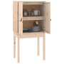 Tall solid pine wood sideboard 60x40x120 cm by vidaXL, Sideboards - Ref: Foro24-821744, Price: 92,66 €, Discount: %