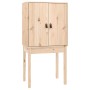 Aparador alto de madera maciza de pino 60x40x120 cm de vidaXL, Aparadores - Ref: Foro24-821744, Precio: 92,66 €, Descuento: %