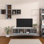 TV furniture set 7 pieces sonoma gray plywood by vidaXL, TV Furniture - Ref: Foro24-3114508, Price: 186,16 €, Discount: %