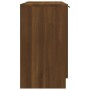 Armario baño madera contrachapada roble marrón 64,5x33,5x59 cm de vidaXL, Taquillas y armarios de almacenamiento - Ref: Foro2...