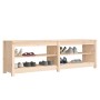 Schuhbank aus massivem Kiefernholz, 160 x 36,5 x 50 cm von vidaXL, Schuhregale und Schuhorganisatoren - Ref: Foro24-821724, P...