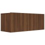 TV furniture set, 8 pieces, brown oak plywood by vidaXL, TV Furniture - Ref: Foro24-3114493, Price: 310,57 €, Discount: %