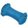 Blue polypropylene work rope 3 mm 100 m by vidaXL, Ropes and metal cords - Ref: Foro24-152959, Price: 13,99 €, Discount: %