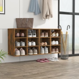 Shoe rack furniture 2 units smoked oak color 52.5x30x50 cm by vidaXL, Lockers and storage cabinets - Ref: Foro24-820509, Pric...