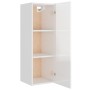 Set de muebles de TV 8 pzas madera contrachapada blanco brillo de vidaXL, Muebles TV - Ref: Foro24-3114298, Precio: 472,70 €,...