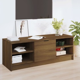 Brown oak plywood TV cabinet 102x35.5x36.5 cm by vidaXL, TV Furniture - Ref: Foro24-817086, Price: 62,99 €, Discount: %