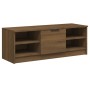 Mueble de TV madera contrachapada roble marrón 102x35,5x36,5 cm de vidaXL, Muebles TV - Ref: Foro24-817086, Precio: 62,81 €, ...