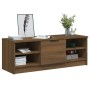 Mueble de TV madera contrachapada roble marrón 102x35,5x36,5 cm de vidaXL, Muebles TV - Ref: Foro24-817086, Precio: 62,81 €, ...