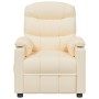 Cream fabric massage chair by vidaXL, Electric massage chairs - Ref: Foro24-348091, Price: 229,99 €, Discount: %