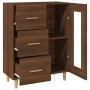 Aparador de madera de ingeniería marrón roble 69,5x34x90 cm de vidaXL, Aparadores - Ref: Foro24-817365, Precio: 93,04 €, Desc...