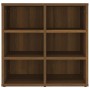 Shoe rack furniture 2 units oak brown color 52.5x30x50 cm by vidaXL, Lockers and storage cabinets - Ref: Foro24-820513, Price...