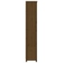 Estantería madera maciza de pino marrón miel 80x35x183 cm de vidaXL, Librerías y estanterías - Ref: Foro24-821697, Precio: 22...