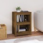 Solid honey brown pine wood shelf 50x35x68 cm by vidaXL, Bookcases and shelves - Ref: Foro24-821702, Price: 52,49 €, Discount: %