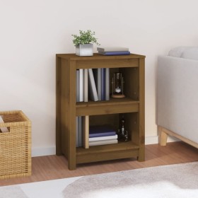 Solid honey brown pine wood shelf 50x35x68 cm by vidaXL, Bookcases and shelves - Ref: Foro24-821702, Price: 52,99 €, Discount: %