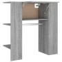 Mueble de recibidor madera ingeniería gris Sonoma 97,5x37x99 cm de vidaXL, Taquillas y armarios de almacenamiento - Ref: Foro...