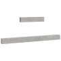 Set de muebles de TV 6 pzas madera contrachapada gris hormigón de vidaXL, Muebles TV - Ref: Foro24-3114609, Precio: 254,62 €,...