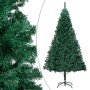 Vorbeleuchteter Weihnachtsbaum mit Lichtern und grünen Kugeln 120 cm von vidaXL, Weihnachtsbäume - Ref: Foro24-3077534, Preis...