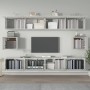 6-piece TV furniture set made of gray concrete plywood. by vidaXL, TV Furniture - Ref: Foro24-3114369, Price: 242,77 €, Disco...