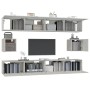 6-piece TV furniture set made of gray concrete plywood. by vidaXL, TV Furniture - Ref: Foro24-3114369, Price: 242,77 €, Disco...