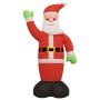 Papá Noel inflable de Navidad con LED 370 cm de vidaXL, Luces de Navidad - Ref: Foro24-345267, Precio: 91,28 €, Descuento: %