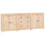 Sideboard aus massivem Kiefernholz, 210 x 35 x 80 cm von vidaXL, Sideboards - Ref: Foro24-3114069, Preis: 270,98 €, Rabatt: %