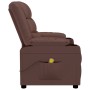 Brauner Massagesessel aus Kunstleder von vidaXL, Elektrische Massagesessel - Ref: Foro24-348051, Preis: 239,46 €, Rabatt: %