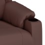 Sillón de masaje cuero sintético marrón de vidaXL, Sillones de masaje eléctricos - Ref: Foro24-348051, Precio: 239,99 €, Desc...