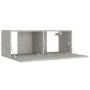 Set de muebles de TV 5 pzas madera contrachapada gris hormigón de vidaXL, Muebles TV - Ref: Foro24-3114249, Precio: 175,99 €,...