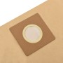 Paper bags for wet and dry vacuum cleaner 10 pcs brown by vidaXL, Vacuum Cleaner Accessories - Ref: Foro24-152917, Price: 22,...