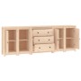 Aparador de madera maciza de pino 230x35x80 cm de vidaXL, Aparadores - Ref: Foro24-3114074, Precio: 308,78 €, Descuento: %