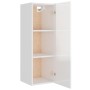 Set de muebles de TV 5 pzas madera contrachapada blanco brillo de vidaXL, Muebles TV - Ref: Foro24-3114250, Precio: 198,27 €,...