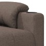 Sillón de masaje reclinable de tela gris taupé de vidaXL, Sillones de masaje eléctricos - Ref: Foro24-348090, Precio: 239,99 ...