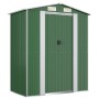 Cobertizo de jardín acero galvanizado verde 192x108x223 cm de vidaXL, Cobertizos - Ref: Foro24-319267, Precio: 251,30 €, Desc...